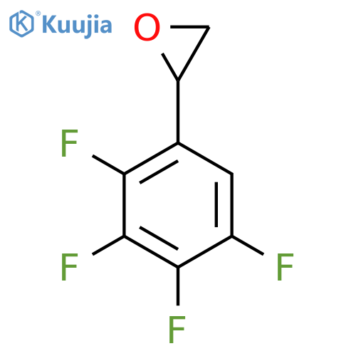 2-(2,3,4,5-tetrafluorophenyl)oxirane structure