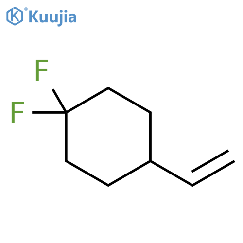 4-Ethenyl-1,1-difluoro-cyclohexane structure