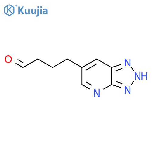 4-{3H-1,2,3triazolo4,5-bpyridin-6-yl}butanal structure