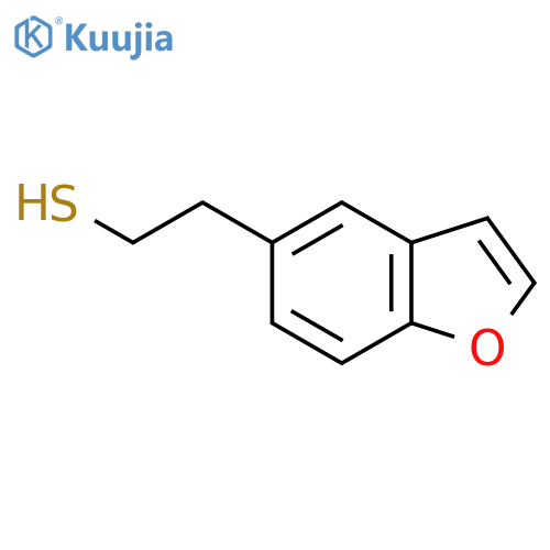 2-(1-benzofuran-5-yl)ethane-1-thiol structure