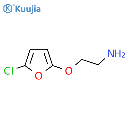 2-(5-chlorofuran-2-yl)oxyethan-1-amine structure
