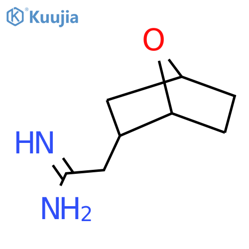 2-{7-oxabicyclo2.2.1heptan-2-yl}ethanimidamide structure