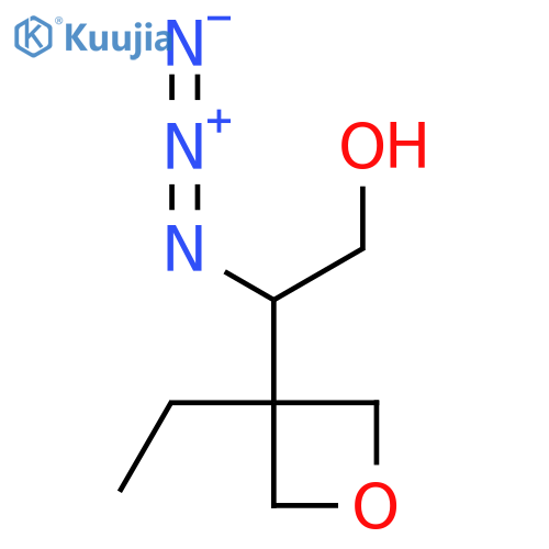 2-azido-2-(3-ethyloxetan-3-yl)ethan-1-ol structure