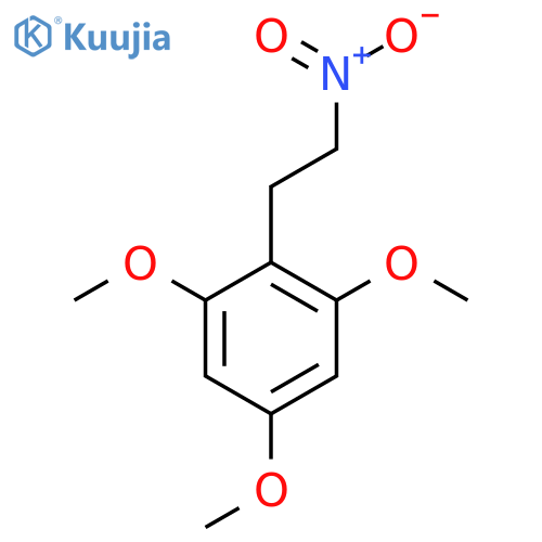 1,3,5-trimethoxy-2-(2-nitroethyl)benzene structure