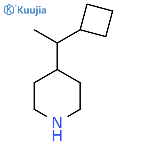 4-(1-cyclobutylethyl)piperidine structure