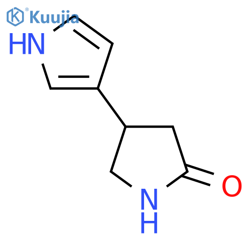 4-(1H-pyrrol-3-yl)pyrrolidin-2-one structure