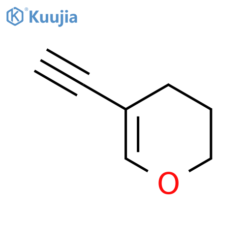 5-ethynyl-3,4-dihydro-2H-pyran structure