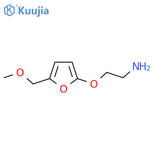 2-{5-(methoxymethyl)furan-2-yloxy}ethan-1-amine structure