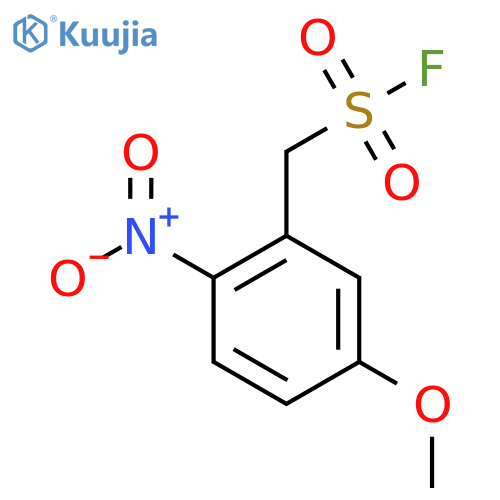 (5-methoxy-2-nitrophenyl)methanesulfonyl fluoride structure