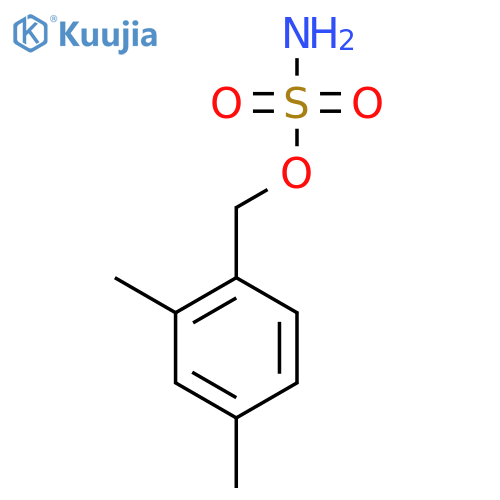 (2,4-dimethylphenyl)methyl sulfamate structure