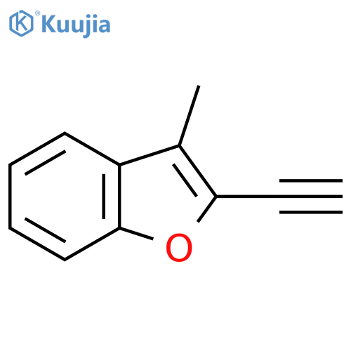 2-ethynyl-3-methyl-1-benzofuran structure