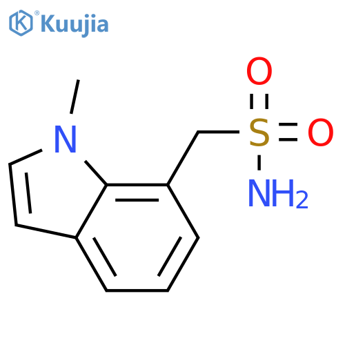 (1-methyl-1H-indol-7-yl)methanesulfonamide structure