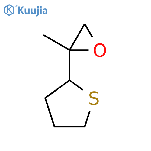 2-methyl-2-(thiolan-2-yl)oxirane structure