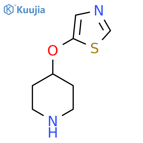 4-(1,3-thiazol-5-yloxy)piperidine structure