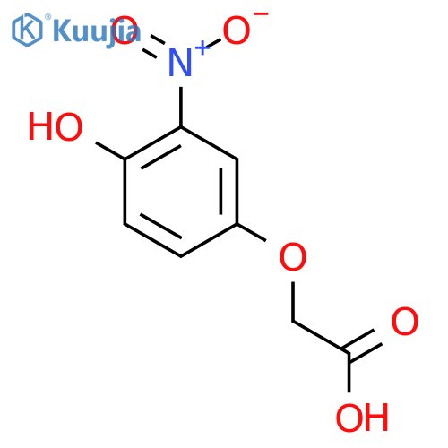 2-(4-hydroxy-3-nitrophenoxy)acetic acid structure