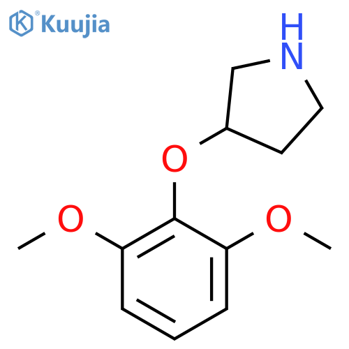 3-(2,6-Dimethoxyphenoxy)pyrrolidine structure