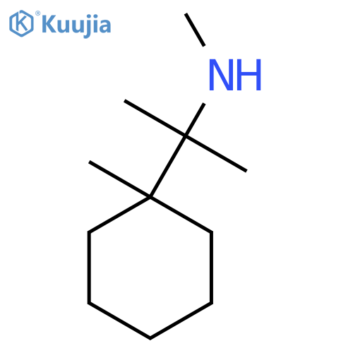 methyl2-(1-methylcyclohexyl)propan-2-ylamine structure
