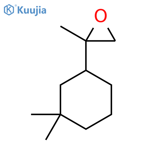 2-(3,3-dimethylcyclohexyl)-2-methyloxirane structure