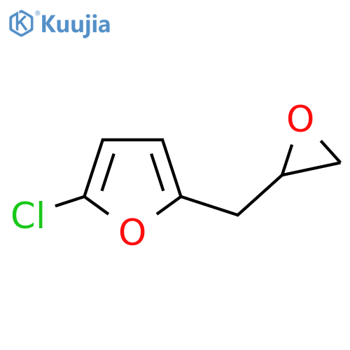 2-chloro-5-(oxiran-2-yl)methylfuran structure