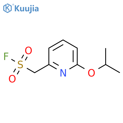 6-(propan-2-yloxy)pyridin-2-ylmethanesulfonyl fluoride structure
