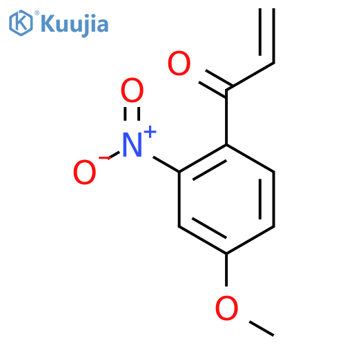 1-(4-methoxy-2-nitrophenyl)prop-2-en-1-one structure