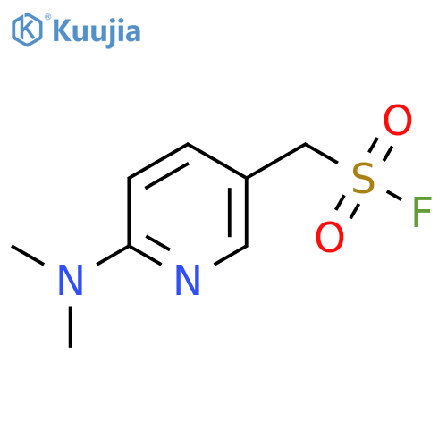 6-(dimethylamino)pyridin-3-ylmethanesulfonyl fluoride structure