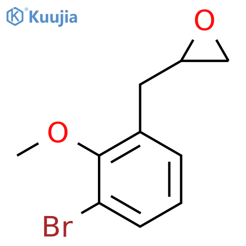 2-[(3-Bromo-2-methoxyphenyl)methyl]oxirane structure