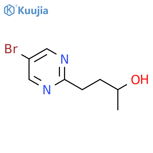 4-(5-Bromopyrimidin-2-yl)butan-2-ol structure