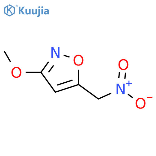 3-methoxy-5-(nitromethyl)-1,2-oxazole structure