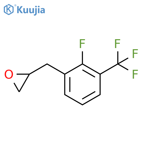 2-{2-fluoro-3-(trifluoromethyl)phenylmethyl}oxirane structure