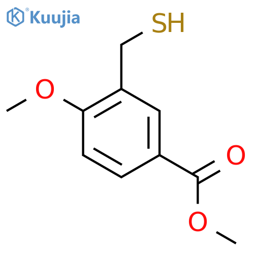 methyl 4-methoxy-3-(sulfanylmethyl)benzoate structure