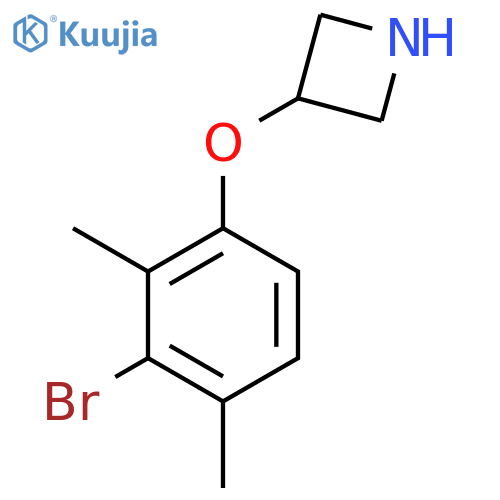 3-(3-bromo-2,4-dimethylphenoxy)azetidine structure