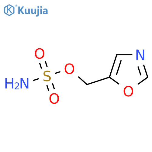 (1,3-oxazol-5-yl)methyl sulfamate structure