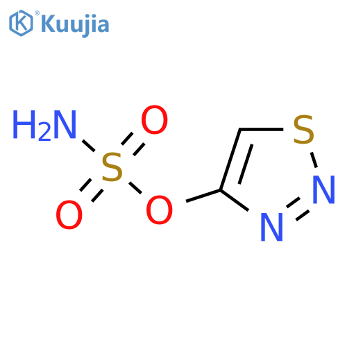 1,2,3-thiadiazol-4-yl sulfamate structure