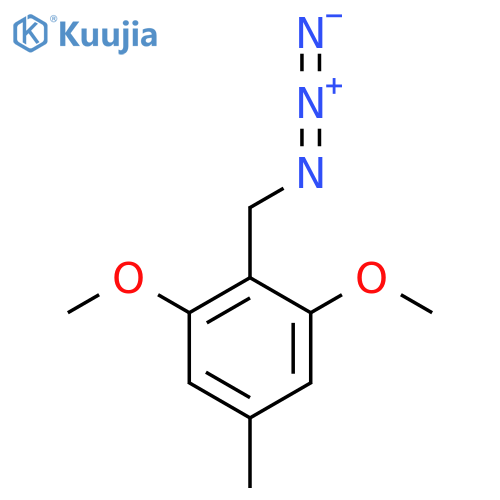 2-(azidomethyl)-1,3-dimethoxy-5-methylbenzene structure