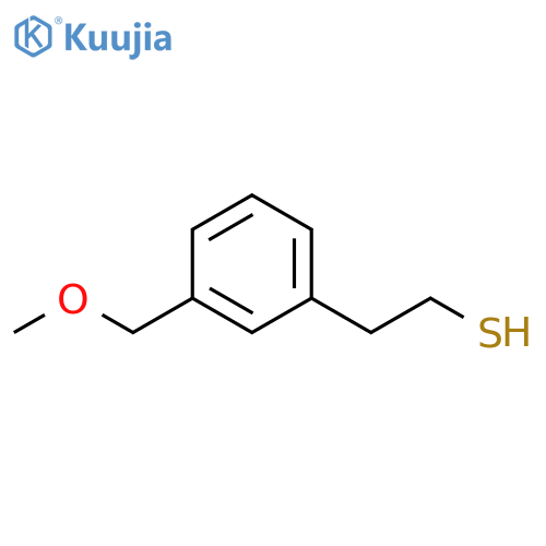 2-3-(methoxymethyl)phenylethane-1-thiol structure