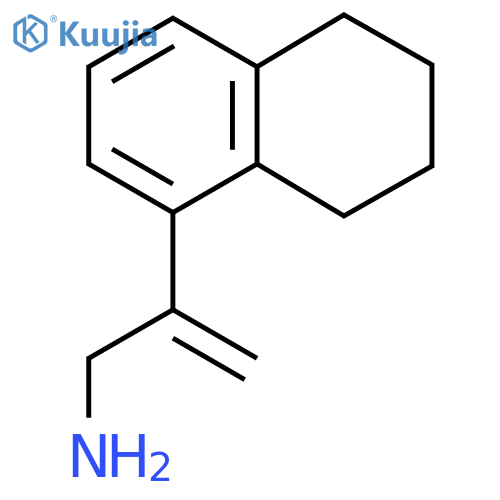 2-(5,6,7,8-tetrahydronaphthalen-1-yl)prop-2-en-1-amine structure