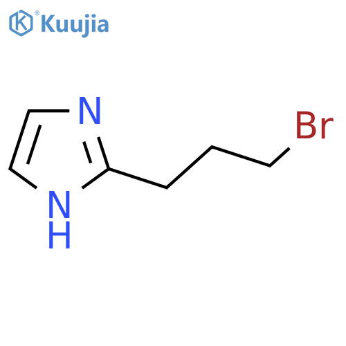 2-(3-bromopropyl)-1H-imidazole structure