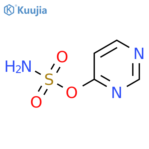 pyrimidin-4-yl sulfamate structure