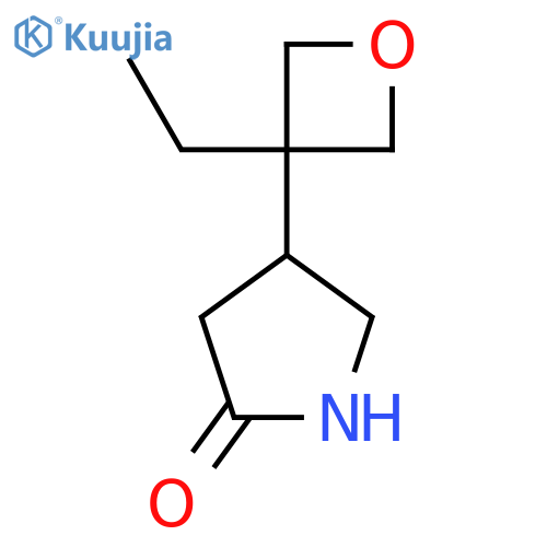 4-(3-ethyloxetan-3-yl)pyrrolidin-2-one structure