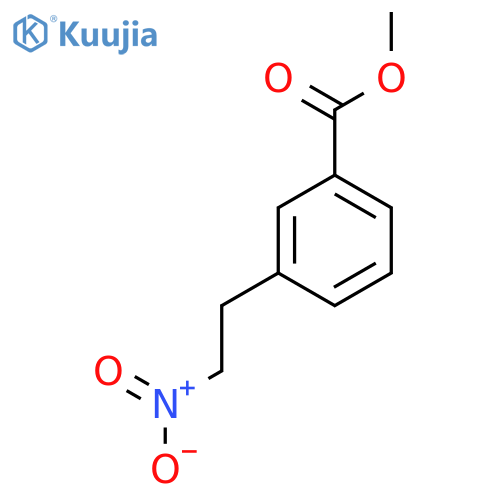 Methyl 3-(2-nitroethyl)benzoate structure