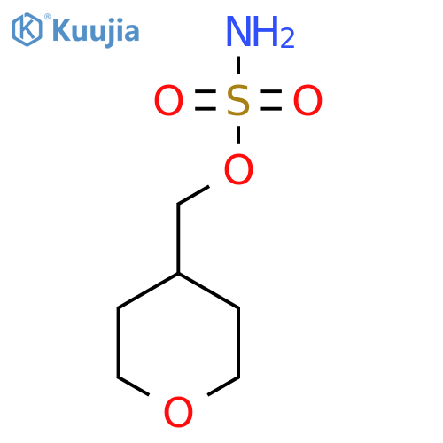 (oxan-4-yl)methyl sulfamate structure