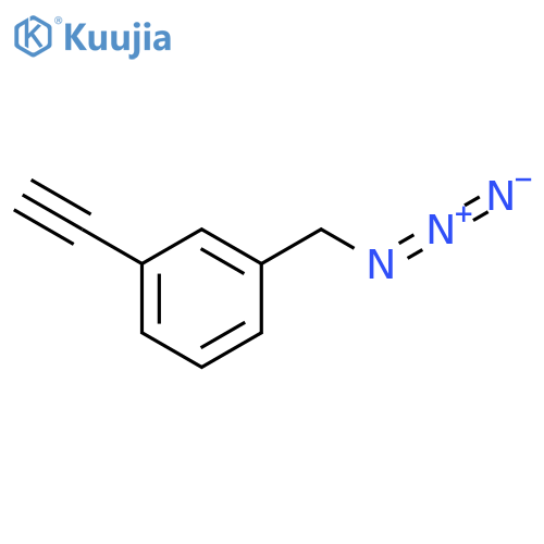 1-(azidomethyl)-3-ethynylbenzene structure