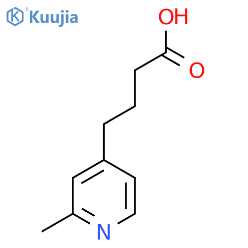 4-(2-methylpyridin-4-yl)butanoic acid structure