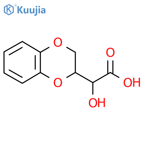 2-(2,3-dihydro-1,4-benzodioxin-2-yl)-2-hydroxyacetic acid structure