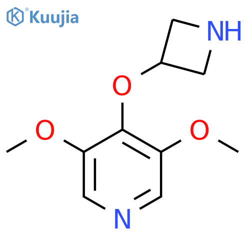 4-(azetidin-3-yloxy)-3,5-dimethoxypyridine structure