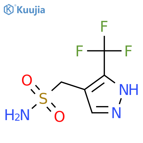 3-(trifluoromethyl)-1H-pyrazol-4-ylmethanesulfonamide structure