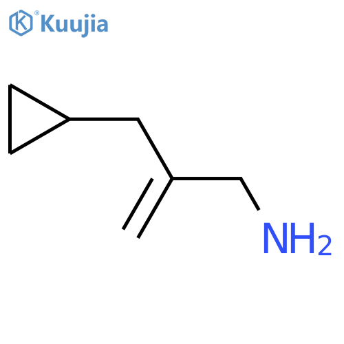 2-(aminomethyl)prop-2-en-1-ylcyclopropane structure