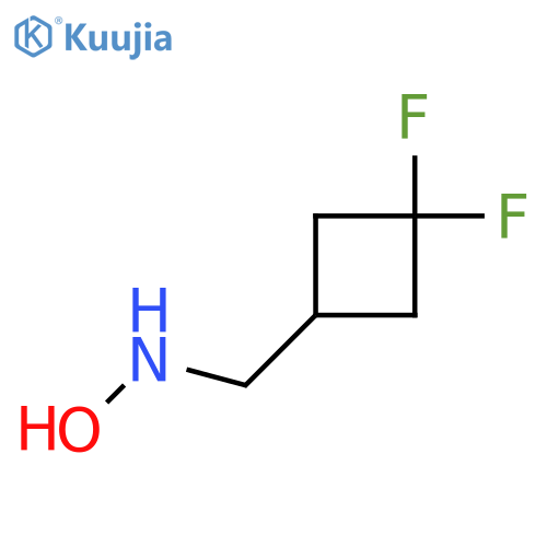 N-(3,3-difluorocyclobutyl)methylhydroxylamine structure