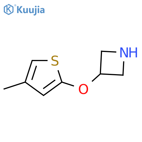 3-(4-methylthiophen-2-yl)oxyazetidine structure